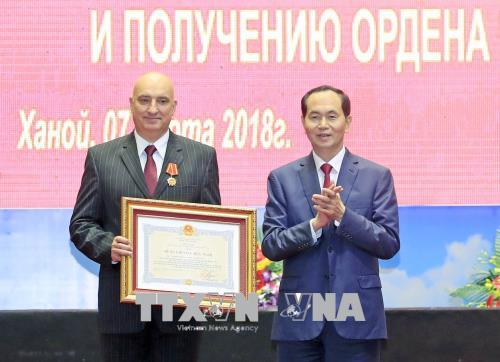 Trung tâm Nhiệt đới Việt - Nga đón nhận Huân chương Quân công hạng Ba ảnh 4